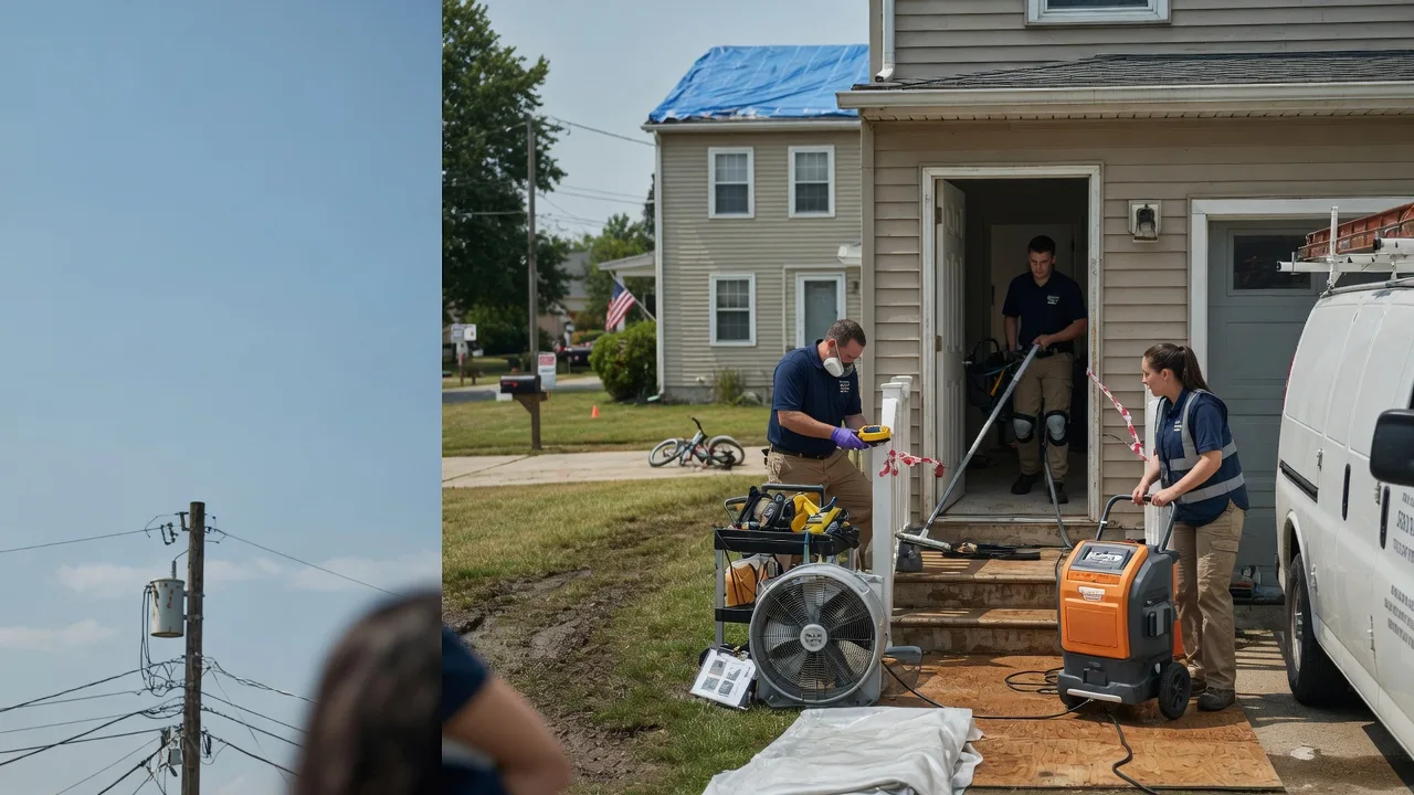 Water Damage Repair in Sunman, IN near me